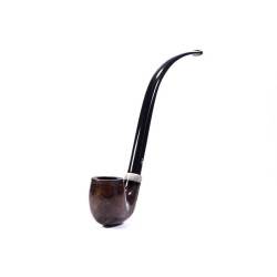 Pipa Aldo Velani Liscia Churchwarden Bent