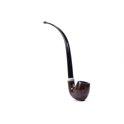 Pipa Aldo Velani Liscia Churchwarden Bent