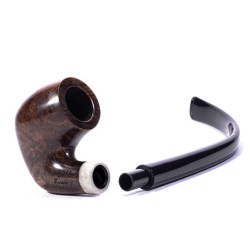 Pipa Aldo Velani Liscia Churchwarden Bent