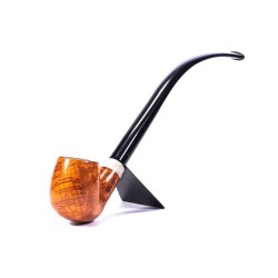 Pipa Aldo Velani Liscia Chiara Churchwarden Bent