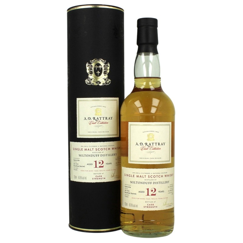 A.D. Rattray Miltonduff 2008 12 YO A.D. Rattray Miltonduff 2008 12 YO