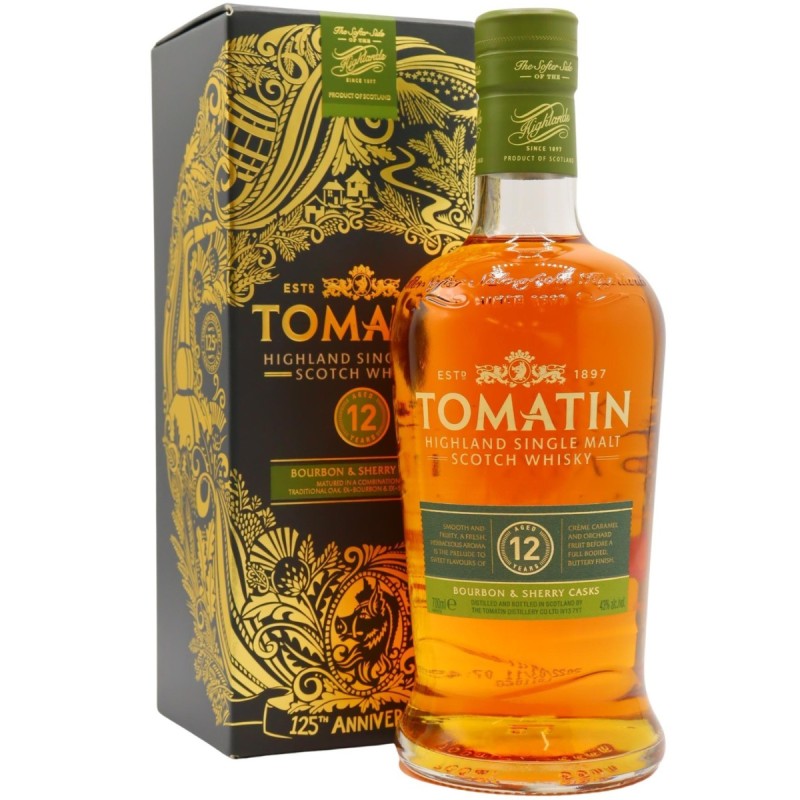 Tomatin 12 YO 125th Anniversary Special Edition Tomatin 12 YO 125th Anniversary Special Edition