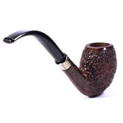 Pipe Il Ceppo Vintage Rusticated Bent Egg