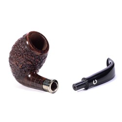 Pipe Il Ceppo Vintage Rusticated Bent Egg