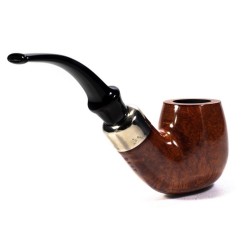 Pipa Vauen Royal Orange Liscia Modello 2115 Bent