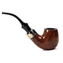 Pipa Vauen Royal Orange Liscia Modello 2115 Bent