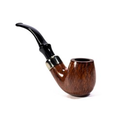 Pipa Vauen Royal Orange Liscia Modello 2115 Bent