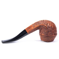 Briar Pipe Radice Rind Rusticated Bent Bulldog