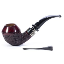 Pipe Il Ceppo Vintage Rusticated Bent Rhodesian
