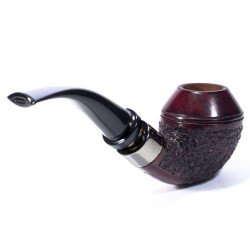 Pipe Il Ceppo Vintage Rusticated Bent Rhodesian