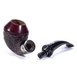 Pipe Il Ceppo Vintage Rusticated Bent Rhodesian