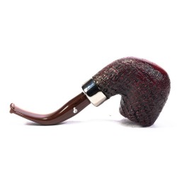 Pipe Peterson Kapries Sandblasted Bent Billiard (X220)