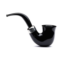 Briar Pipe Peterson Gaelach Dubh Calabash (XL11)