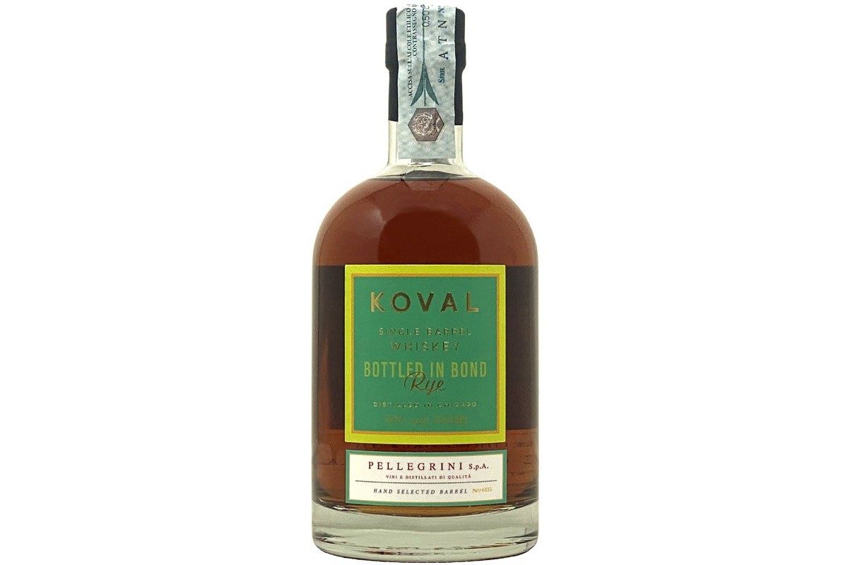 Koval Rye Whisky BOTTLED in BOND "hand selected barrel"
