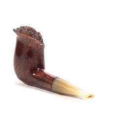 Pipa in Radica Amorelli Tre Stelle Billiard
