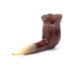 Pipa in Radica Amorelli Tre Stelle Billiard