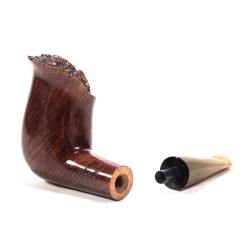 Pipa in Radica Amorelli Tre Stelle Billiard