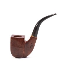 Briar Pipe Amorelli Tre Stelle Bent Billiard