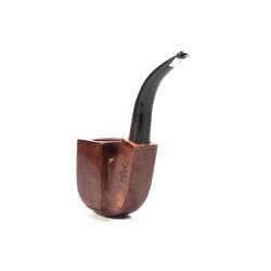 Briar Pipe Amorelli Tre Stelle Bent Billiard