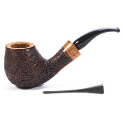 Pipe Il Ceppo Group 1 Sandblasted Bent Apple