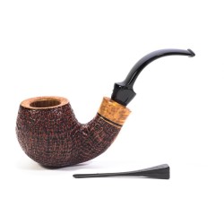 Pipe Il Ceppo Group 1 Sandblasted Bent Apple