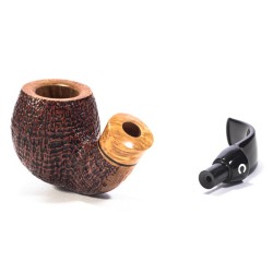 Pipe Il Ceppo Group 1 Sandblasted Bent Apple