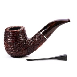 Pipe Savinelli Mega 616 KS Rusticated Bent Billiard