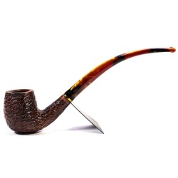Pipe Savinelli Clark's Favorite Rust. Bent Billiard