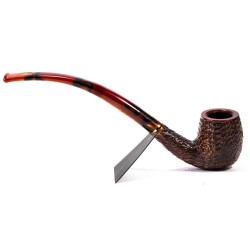 Pipe Savinelli Clark's Favorite Rust. Bent Billiard