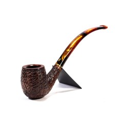 Pipe Savinelli Clark's Favorite Rust. Bent Billiard