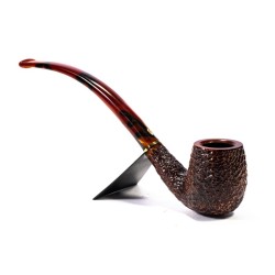 Pipe Savinelli Clark's Favorite Rust. Bent Billiard