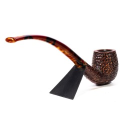 Pipe Savinelli Clark's Favorite Rust. Bent Billiard