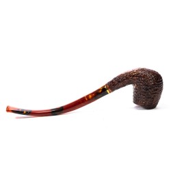 Pipe Savinelli Clark's Favorite Rust. Bent Billiard