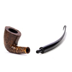 Pipa Savinelli Churchwarden Brownblast Sabbiata 921 Dublin
