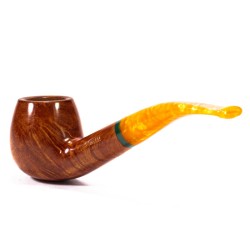 Briar Pipe Arancia 636  KS Smooth Bent Apple
