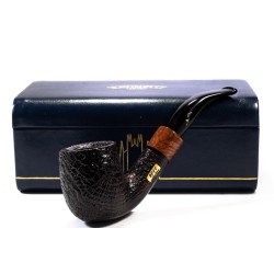 Pipa Savinelli Collection 2011 Sandblasted Bent Billiard