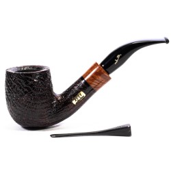 Pipa Savinelli Collection 2011 Sandblasted Bent Billiard