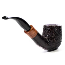Pipa Savinelli Collection 2011 Sandblasted Bent Billiard