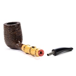 Pipa Giovannozzi GioBamboo Sabbiata Bent Billiard