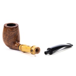 Pipa Giovannozzi GioBamboo Liscia Bent Billiard