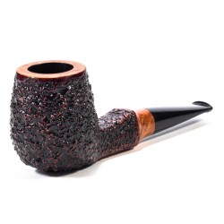 Briar Pipe Radice Rind Rusticated Billiard