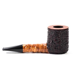 Briar Pipe Radice Rind GG Rusticated Billiard