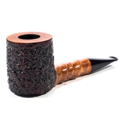 Briar Pipe Radice Rind GG Rusticated Billiard