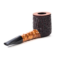 Briar Pipe Radice Rind GG Rusticated Billiard
