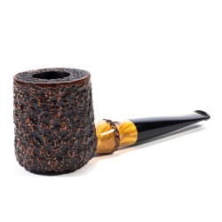Briar Pipe Radice Rind GG Rusticated Billiard