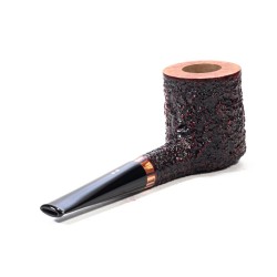 Briar Pipe Radice Rind GG Rusticated Billiard