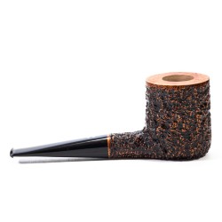 Briar Pipe Radice Rind GG Rusticated Billiard