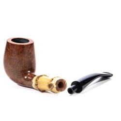 Pipa Giovannozzi GioBamboo Liscia Bent Billiard
