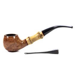 Pipe Giovannozzi GioBamboo Smooth Bent Apple