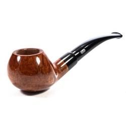 Pipe Chacom Olive Horn Smooth Mod. 262 Bent Apple